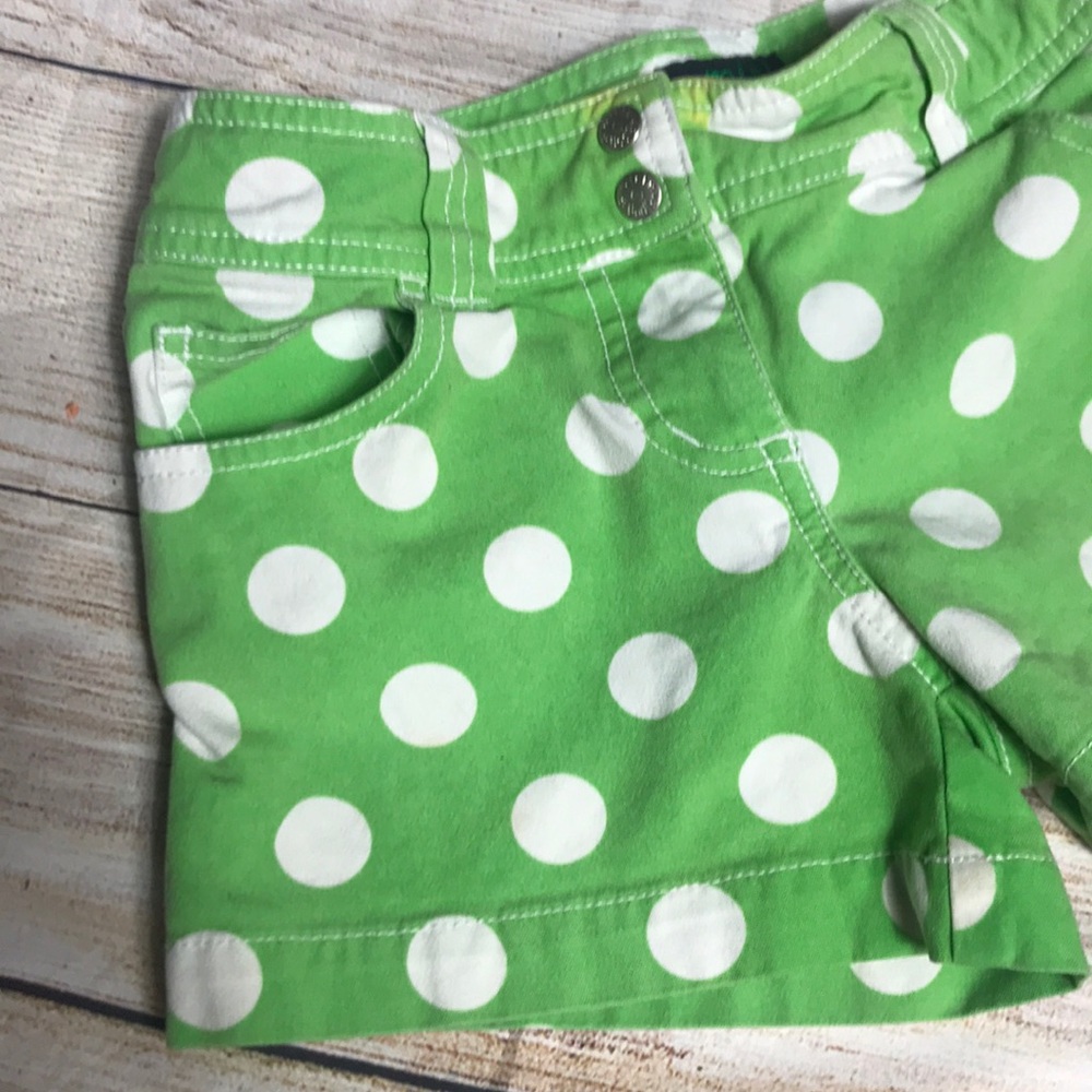 Mini Boden | girls shorts size 7/8 polka dot heart - Picture 6 of 12